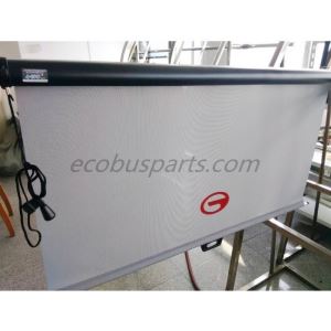 Pasirinktinis priekinis stiklas Saulės atspalvis / motorizuotos žaliuzės / romėnų atspalviai / saulės spindėta autobusui